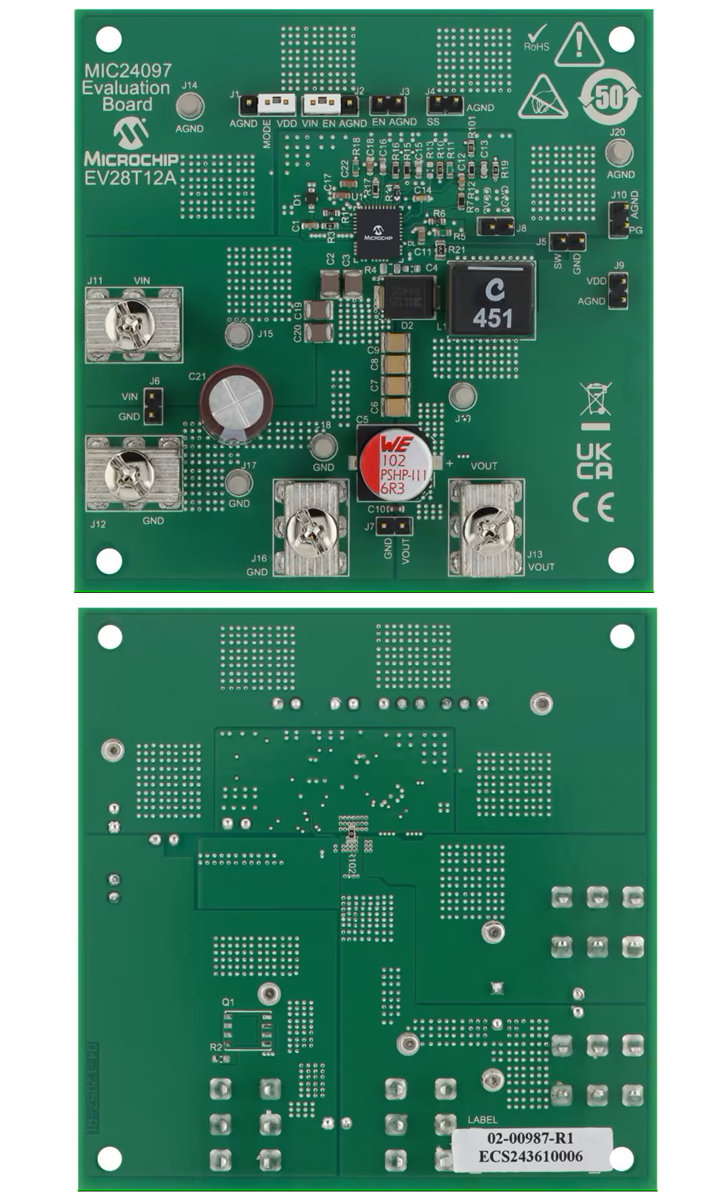 Microchip Technology MIC24097 Evaluation Board